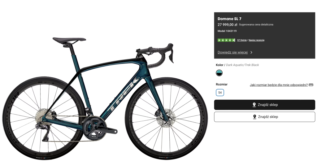 Trek Domane SL 7 - Karbonowy Endurance. Co Daje i Czy Warto Kupić? image