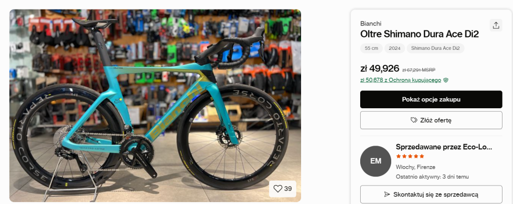 Bianchi Oltre RC Founder Edition – aero bez kompromisów? image