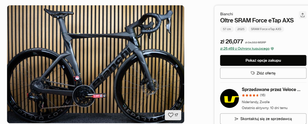 Bianchi Oltre PRO FORCE eTap AXS E1 – aero bez kompromisów? image